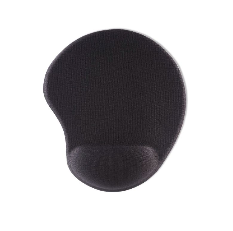 Hama Black Lycra Mouse Pad & Wrist Rest 22 mm Height 70 mm 493mm