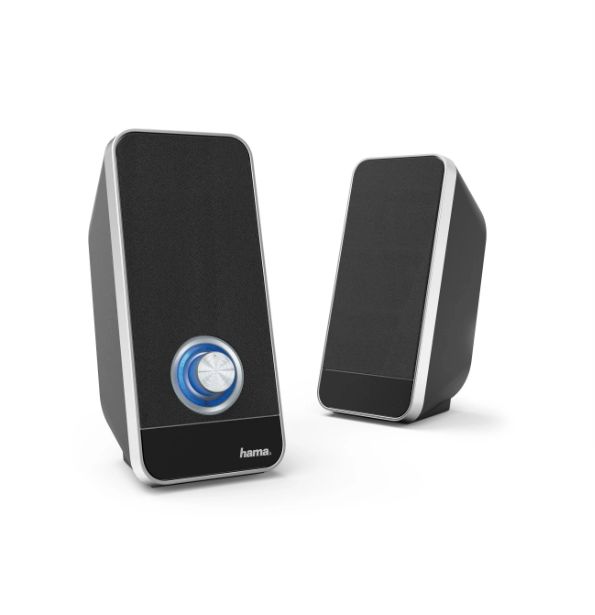 Hama Sonic LS 206 Black, Silver Speaker, 50 to 20000 Hz