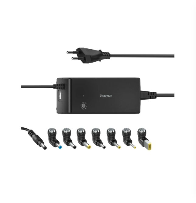 Hama 90 W Plug In Power Supply EU 12V, 22 V Output, 4 A
