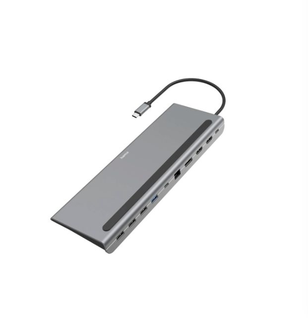 Hama  4096 x 2160 pixel USB C USB Docking Stations USB Type C Portswith HDMI - 10 xUSB ports