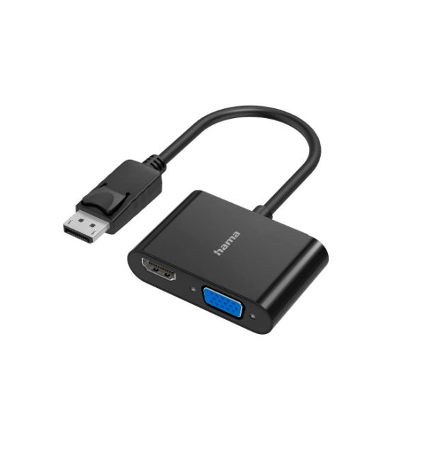 Hama to DisplayPort, HDMI, VGA Adapter 3 Supported Display(s) - 4096 x 2160 pixel