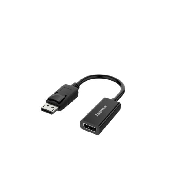 Hama  1 port DisplayPort to HDMI  Adapter 4096 x 2160 pixel Maximum Resolution