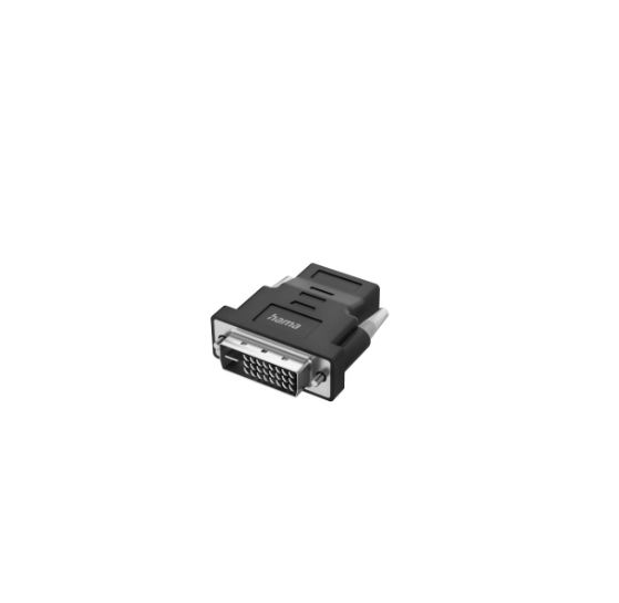 Hama  1 port DVI to HDMI  Adapter 0 m Length 4096 x 2160 pixel Maximum Resolution