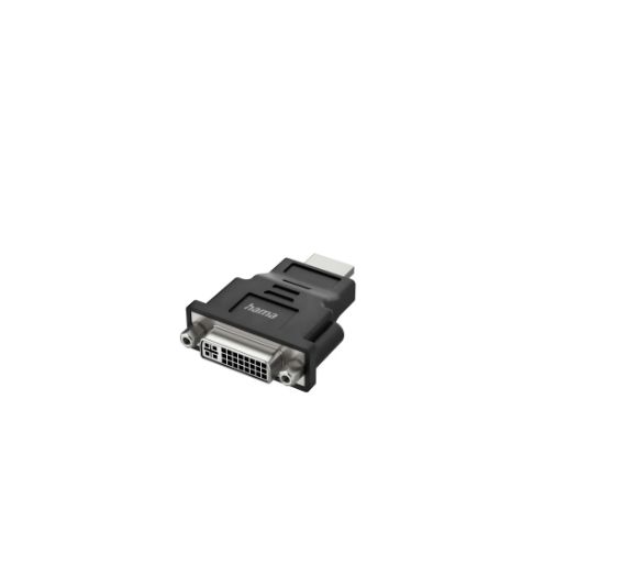 Hama  1 port DVI to HDMI  Adapter 0 m Length 4096 x 2160 pixel Maximum Resolution