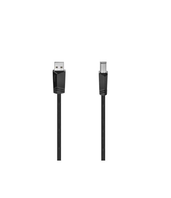 Hama , Male USB Type A, USB Type B to Male USB Type B, Black, 1.5 m