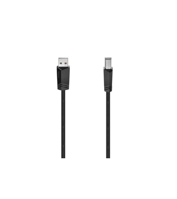 Hama , Male USB Type A, USB Type B to Male USB Type B, Black, 3 m