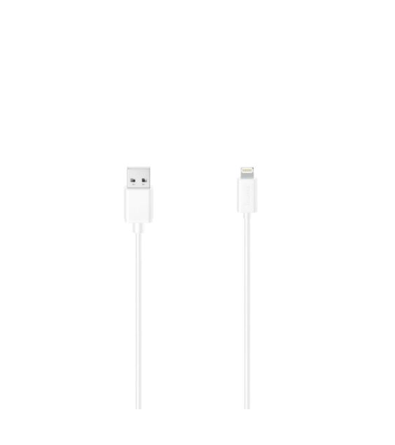 Hama , Male Lightning Connector, USB Type A to Male USB Type A, White, 1.5 m