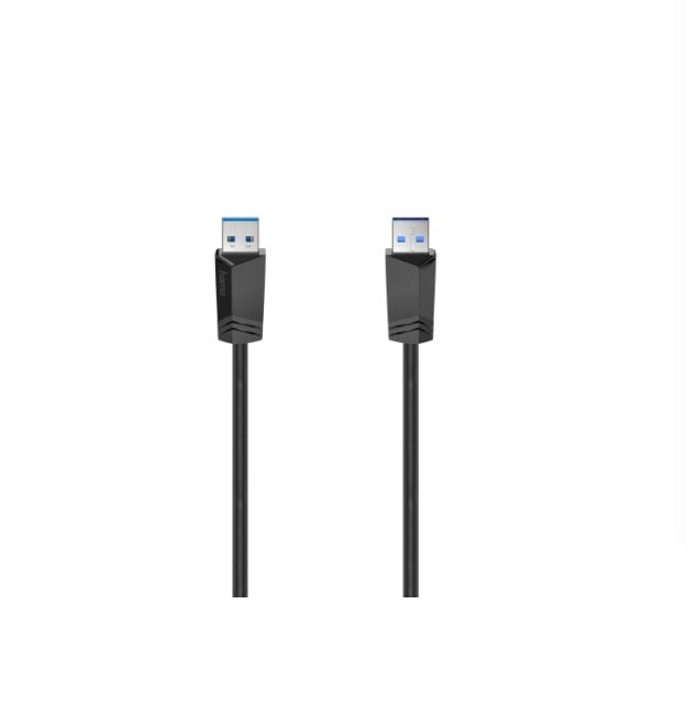 Hama , Male USB Type A to Male USB Type A, Black, 1.5 m
