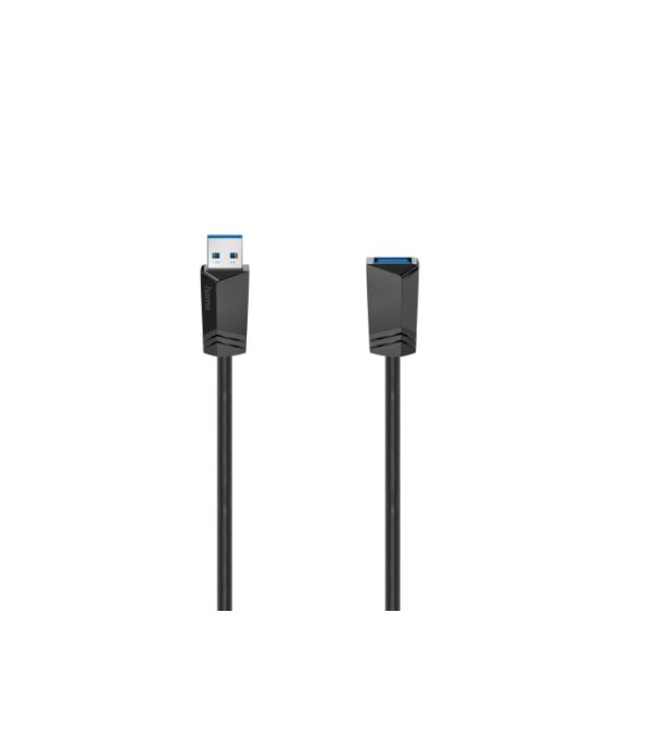 Hama , Female USB Type A to Male USB Type A, Black, 1.5 m