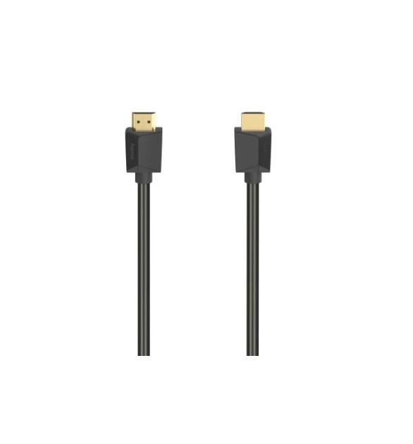 Hama, 5 m 4096 x 2160 pixels HDMI Cable, - Male HDMI to Male HDMI, HDMI, Black