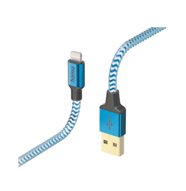 Hama , Male Lightning Connector, USB Type A to Male, 1.5 m