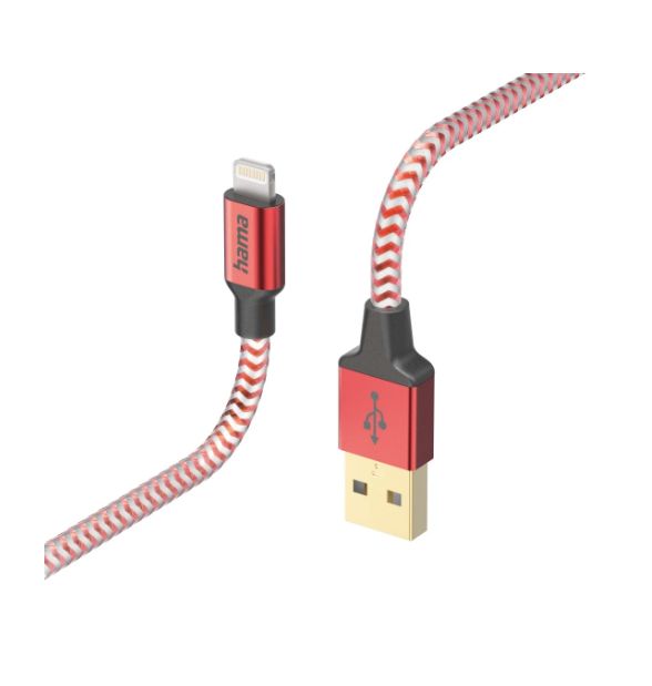 Hama , Male Lightning Connector, USB Type A to Male USB Type A, Blue, 1.5 m