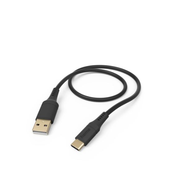 Hama , Male USB Type A, USB Type C to Male USB Type C, Black, 1.5 m