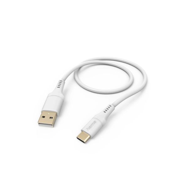 Hama , Male USB Type A, USB Type C to Male USB Type C, White, 1.5 m