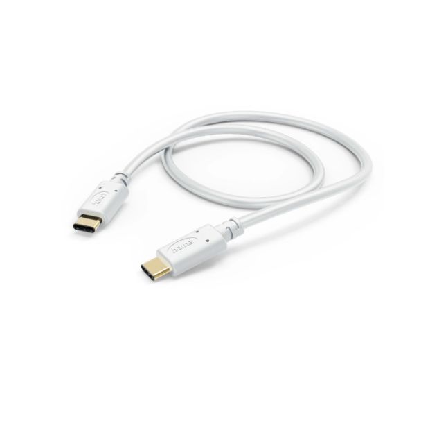 Hama , Male USB Type C to Male USB Type C, White, 1.5 m