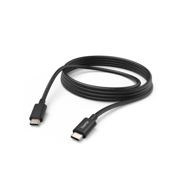 Hama , Male USB Type C to Male USB Type C, Black, 3 m