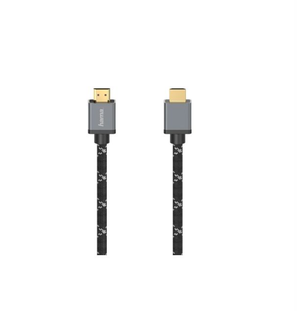 Hama, 3 m 7680 x 4320 pixels HDMI Cable, - Male HDMI to Male HDMI, HDMI, Black