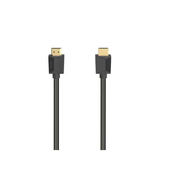 Hama, 3 m 7680 x 4320 pixels HDMI Cable, - Male HDMI to Male HDMI, HDMI, Black