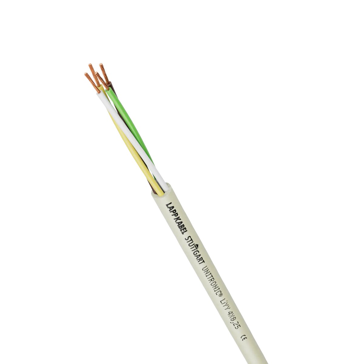 Lapp Unitronic Series Data Cable, 0.75 mm², 100 m, Grey Sheath Polyvinyl Fluoride