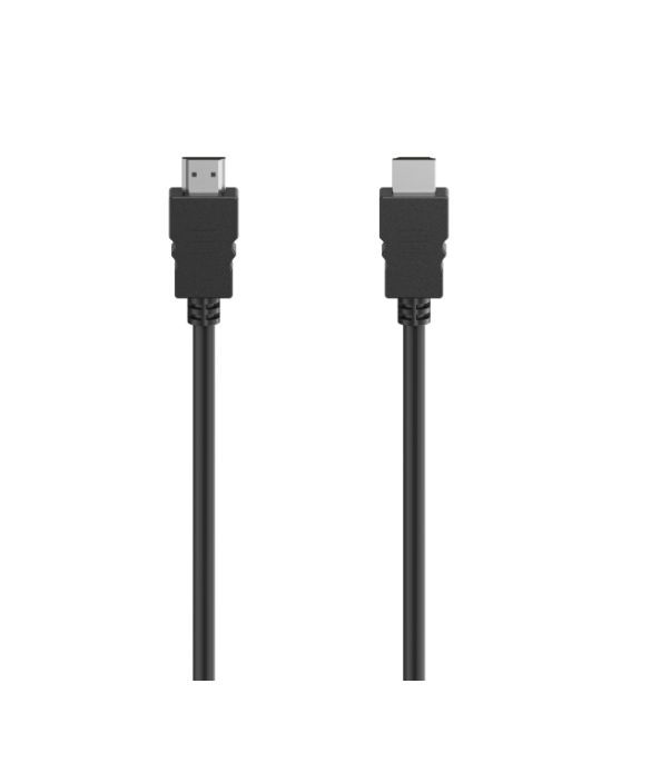 Hama, 1.5 m 4096 x 2160 pixels HDMI Cable, - Male HDMI to Male HDMI, HDMI, Black