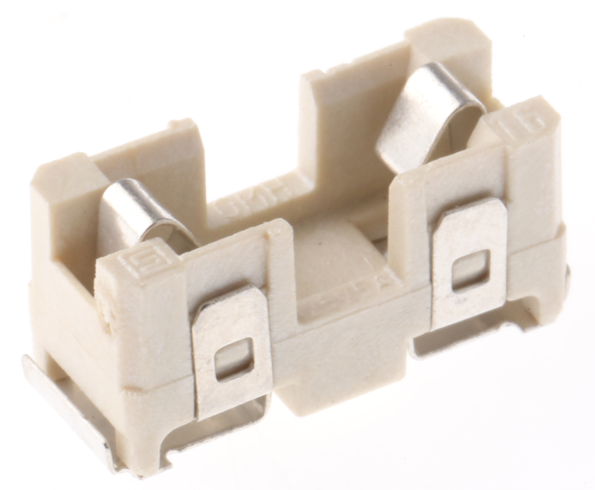 0031770111 Schurter 5A 12 mm, Surface Mount Fuse Block, 125V ac/dc