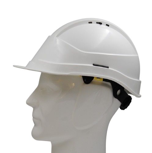 0031ltc AUBOUEIX KARA White Helmet & Hard Hat Chin Strap Included Ventilated Adjustable