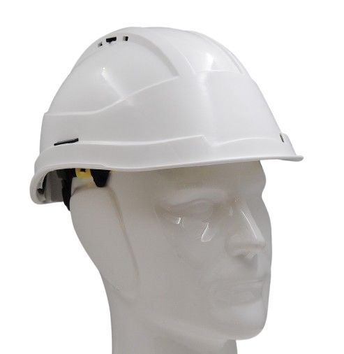 AUBOUEIX KARA White Helmet & Hard Hat Ventilated Adjustable