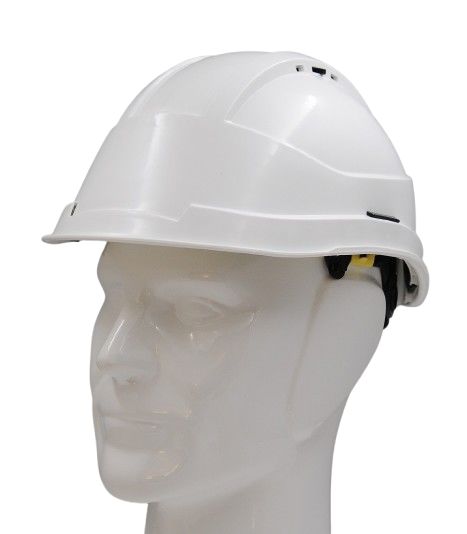 0031tc AUBOUEIX KARA White Helmet & Hard Hat Ventilated Adjustable