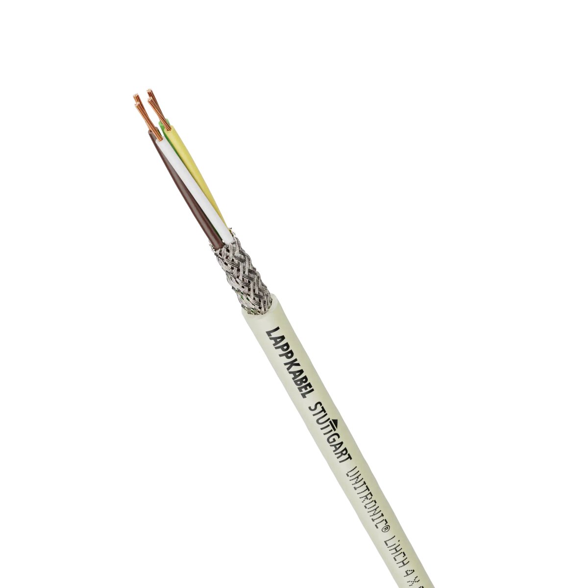 Lapp Unitronic Series Data Cable, 0.5 mm², Pebble Grey Sheath Special Halogen-Free Compound