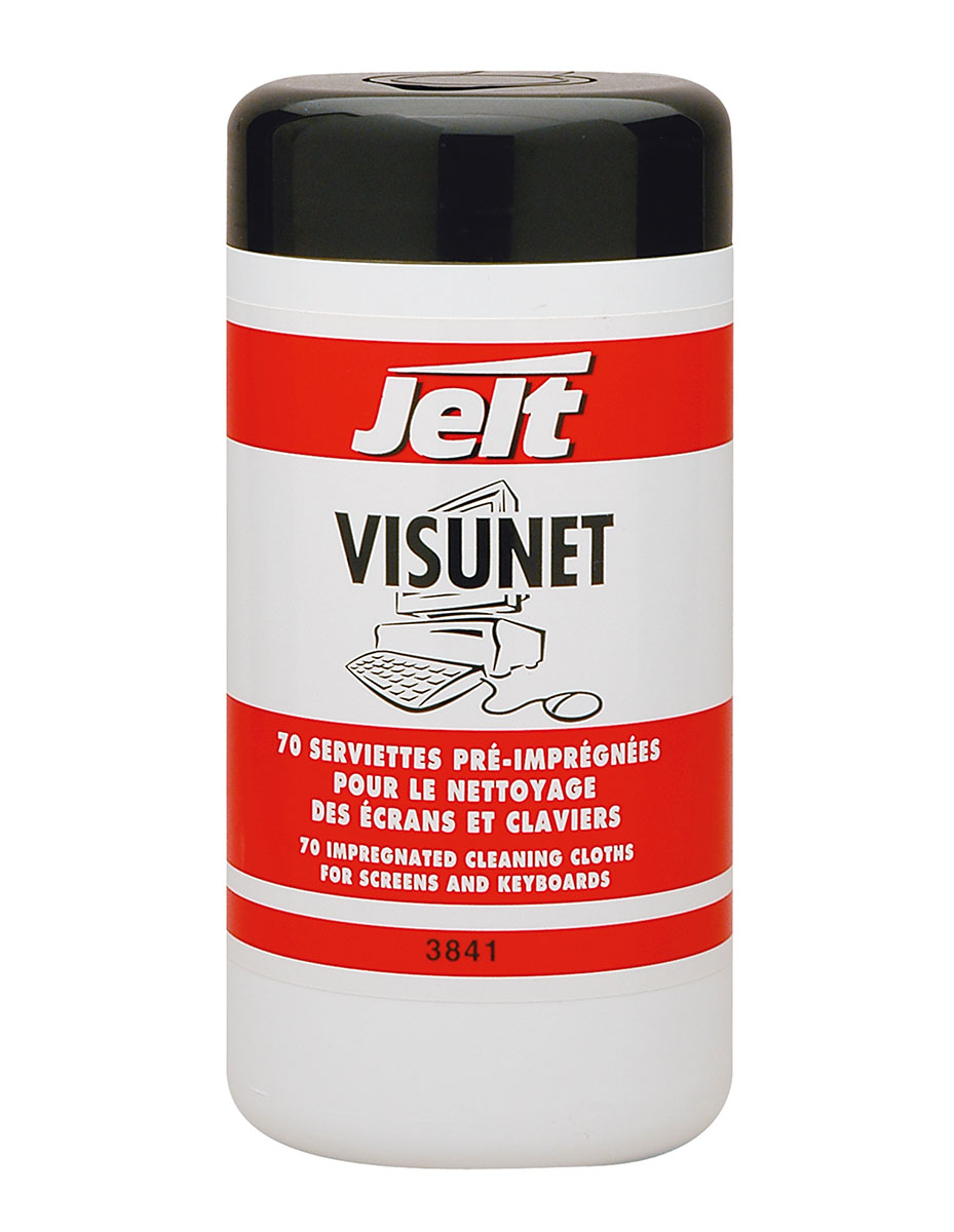 Jelt Wet Screen, Dispenser Box of 70 Per Pack