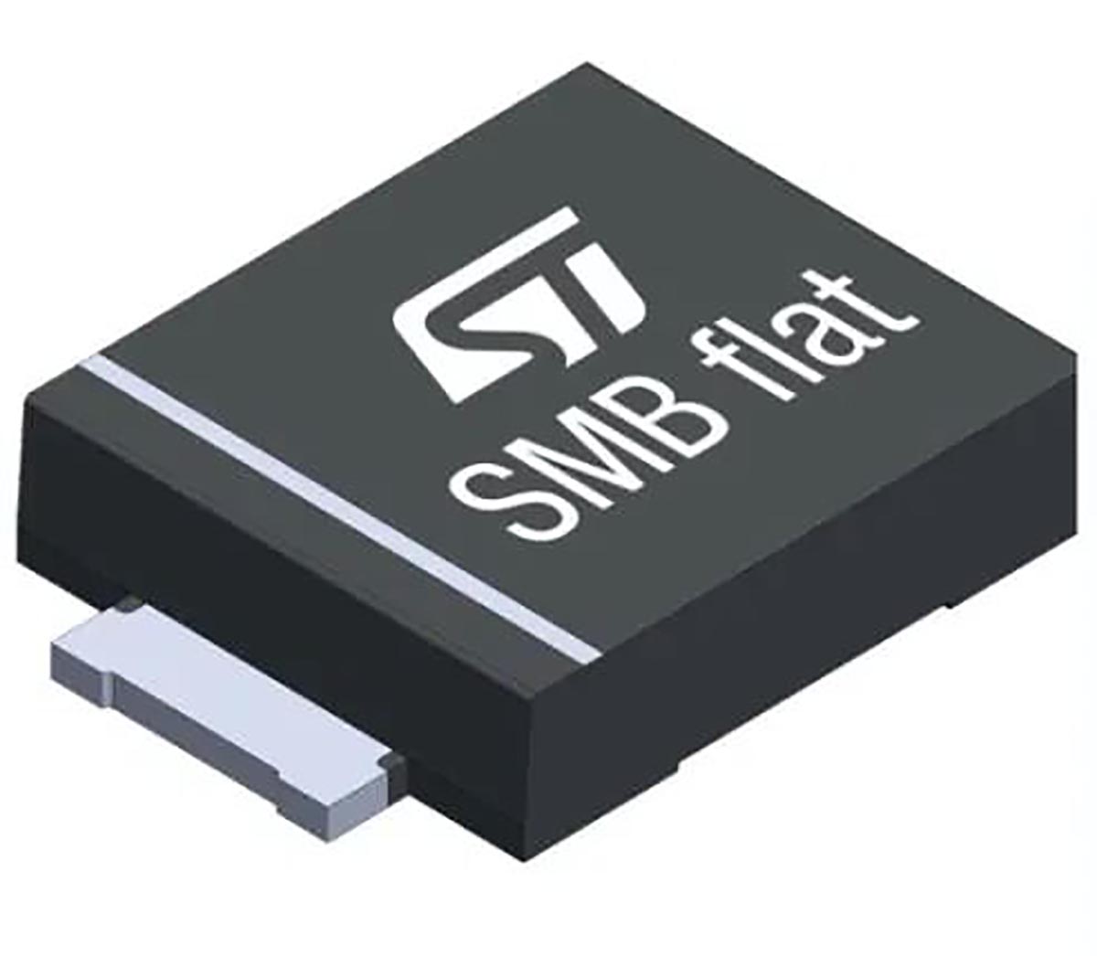 STMicroelectronics SMB15F18A, Uni-Directional TVS Diode, 1500W, 2-Pin SMB Flat