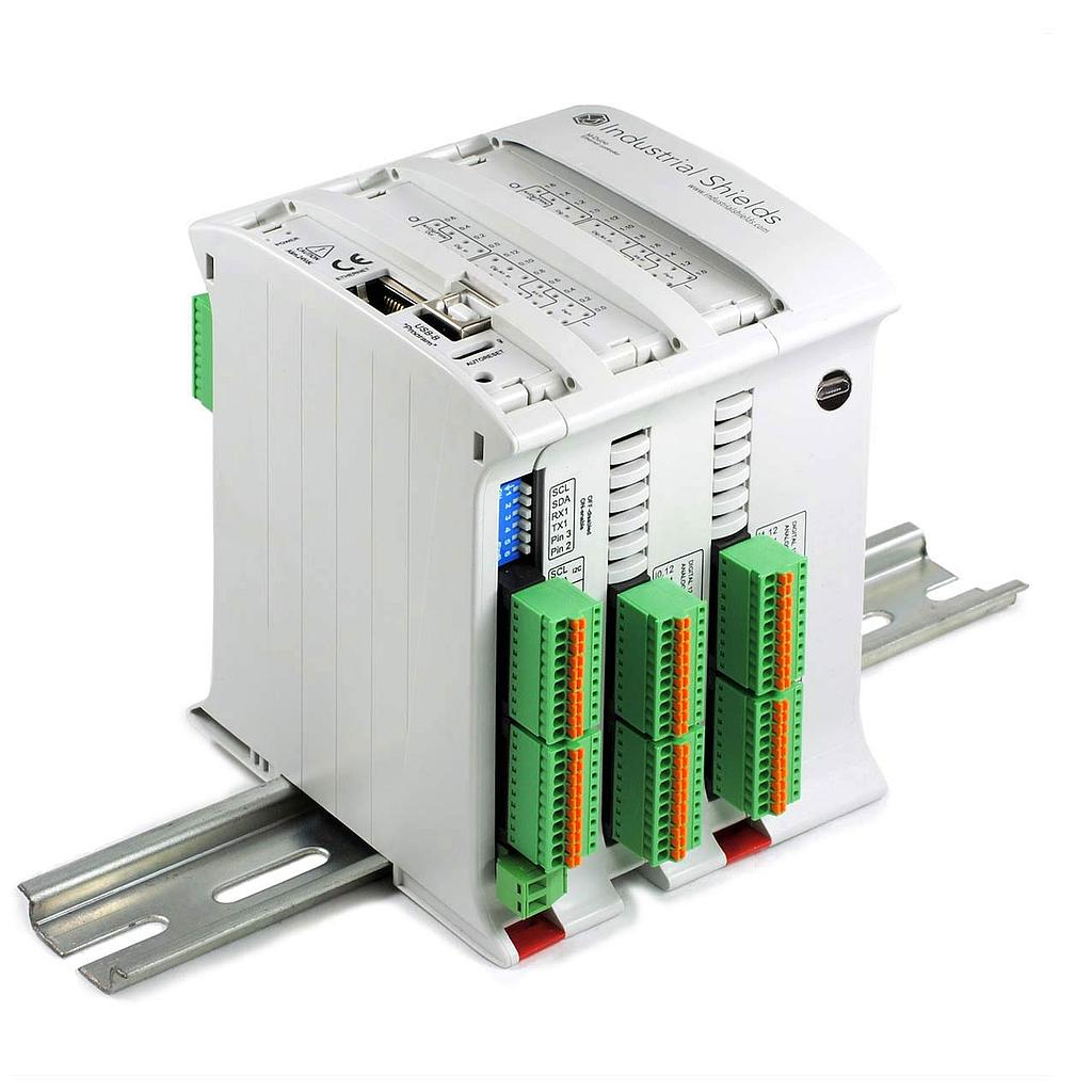Industrial Shields M-Duino Series PLC CPU, Digital Output, 24-Input16 Outputs