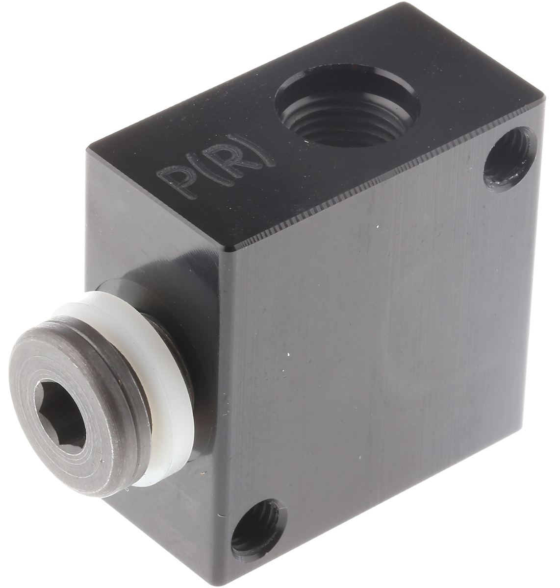 Burkert Solenoid Valve 1-Way Manifold for use with 6014 Solenoid Valve