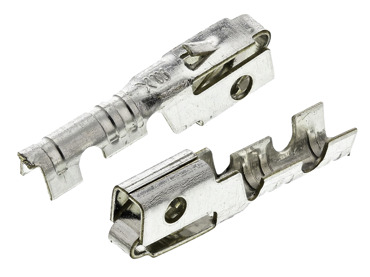 Molex 7879 Series Female Crimp Terminal, 30 AWG Min Solder, 22 AWG Max