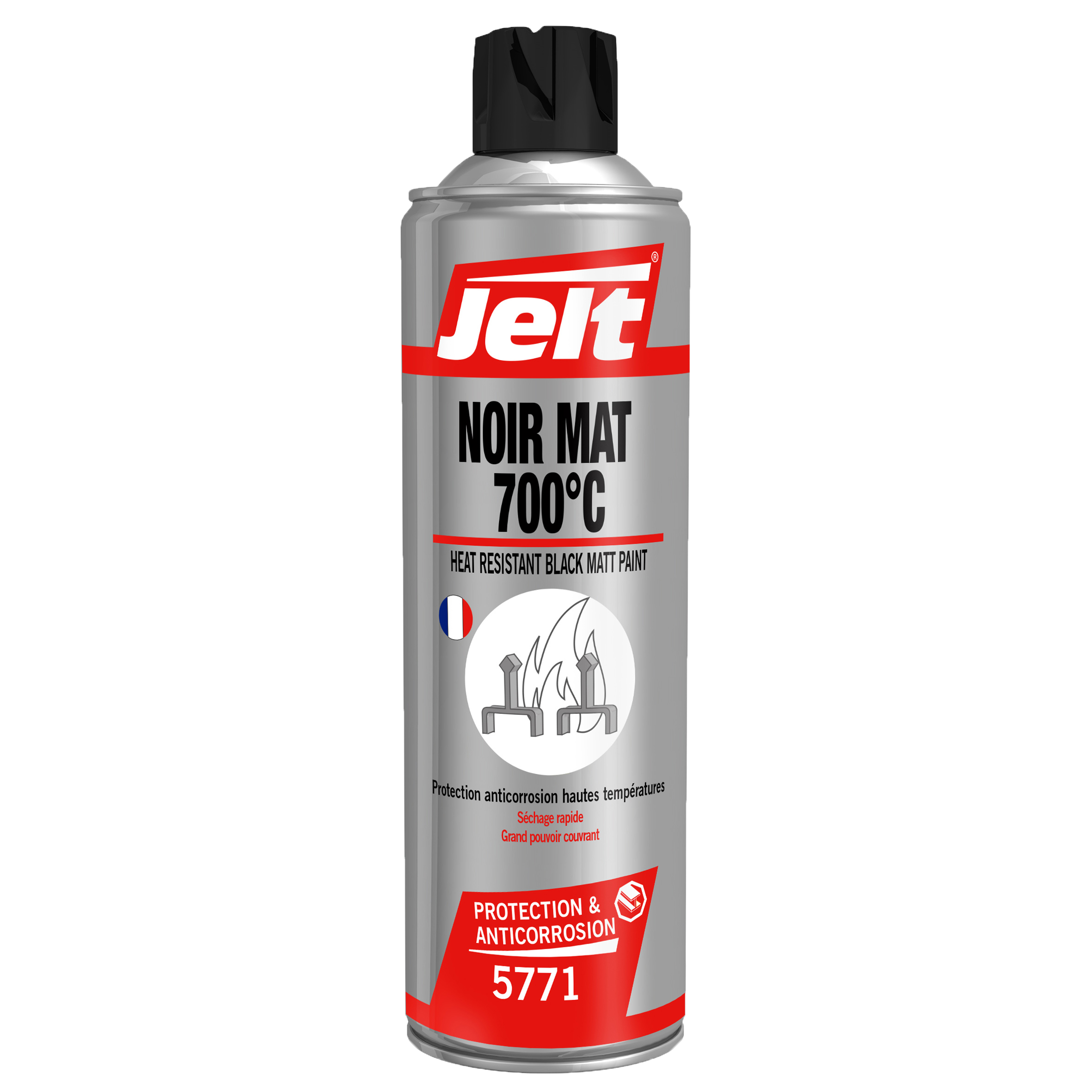 Jelt Black Matt Spray Paint