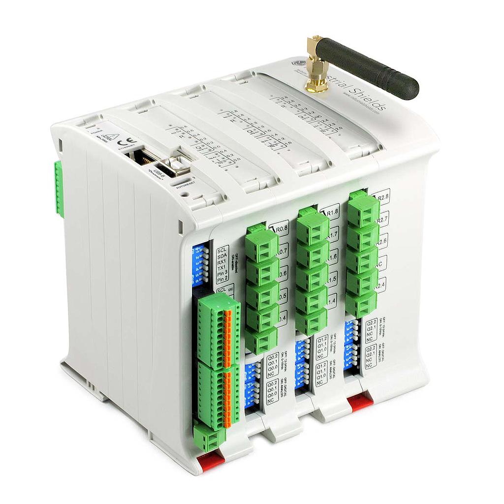 Industrial Shields M-Duino Series PLC I/O Module, Digital Output, 24-Input, Digital, Analogue Input