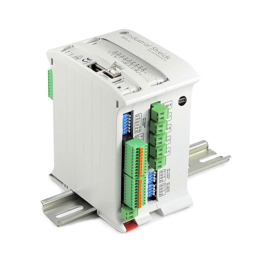 Industrial Shields M-Duino HF WiFi & BLE Series PLC I/O Module, Relay Output, 6-Input, Analogue, Digital Input