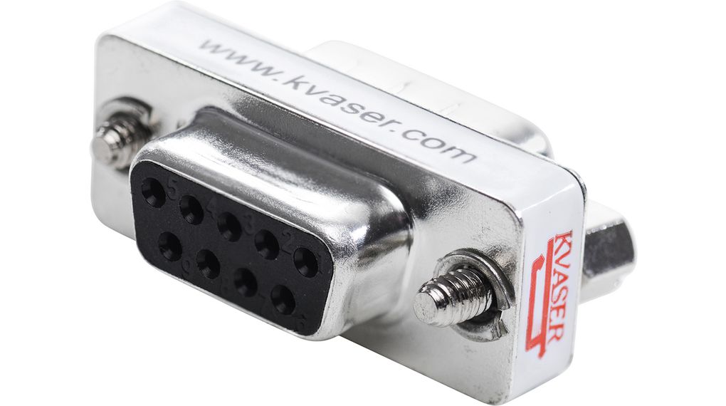 Kvaser 9 Way Horizontal D-Sub Connector