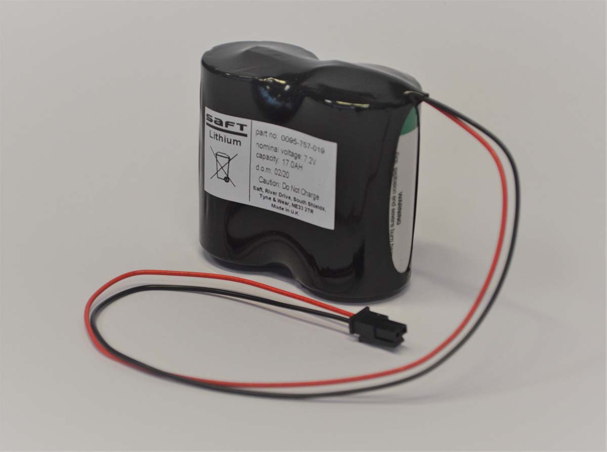 Saft LS33600 2S1P 3.6 V Lithium Thionyl Chloride D Battery
