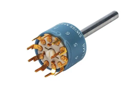 Elma 1, 11 Position 1P Rotary Selector Switch, 2000mA, Solder Lug