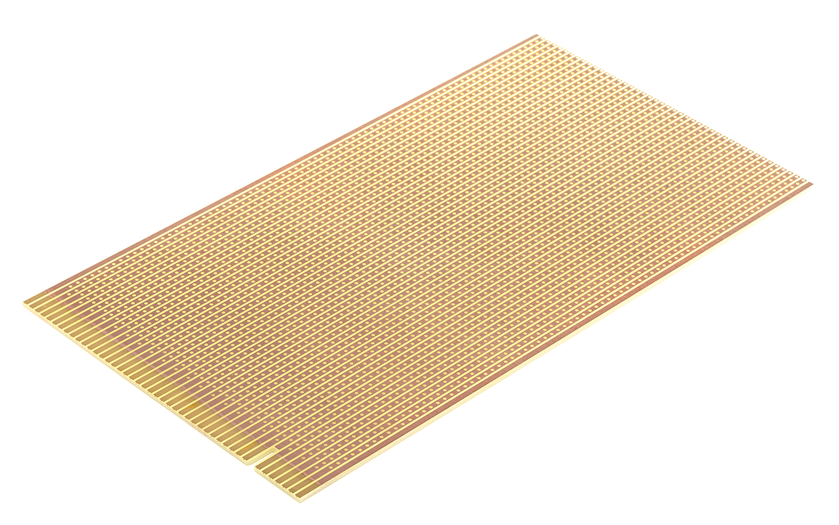 Vero Technologies 01-3225 1 Stripboard Synthetic Resin Bonded Paper 114 mm FR1 203mm