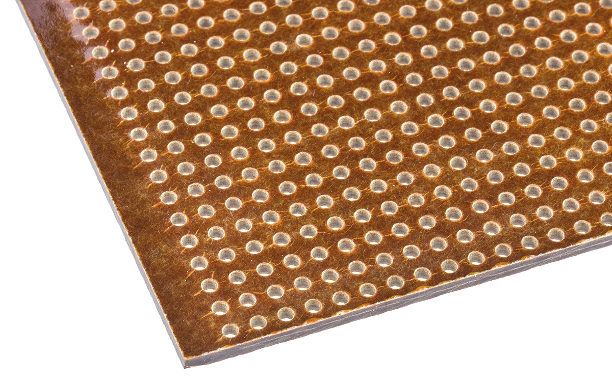 Vero Technologies Matrix Board FR2 With 58 x 42 1.3 mm Holes, 148.08 mm 114.3mm