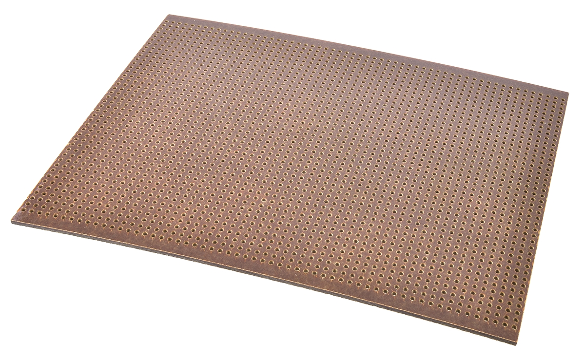 01-3936 Vero Technologies Matrix Board FR2 With 58 x 42 1.3 mm Holes, 148.08 mm 114.3mm