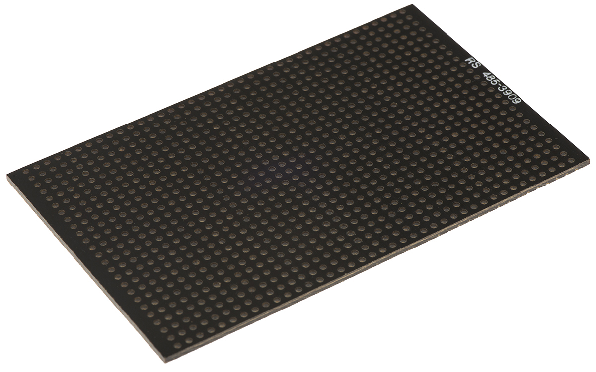 Vero Technologies Matrix Board FR2 With 39 Pitches By 25 1.32 mm Holes, 2.54 mm Pitch, 104 mm 65mm