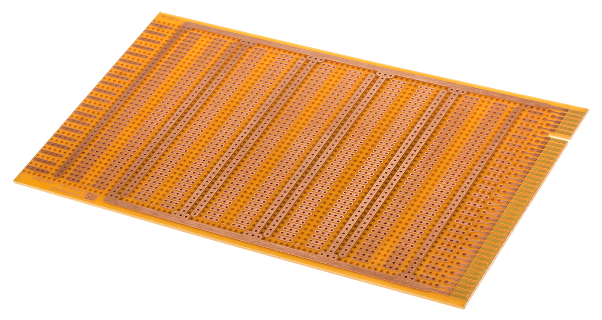 Vero Technologies 01-3943 Breadboard Prototyping Board 1.6 mm 114mm 203 mm