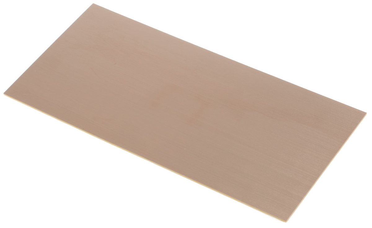 Vero Technologies 01-3948 1 Copper Clad Board Synthetic Resin Bonded Paper With 1.6 mm Copper Thick, 203 mm