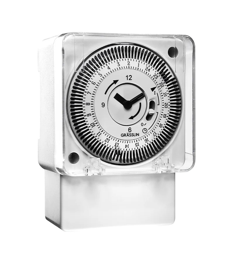 Grasslin Analogue Time Switch, 1-Channel 230 V ac