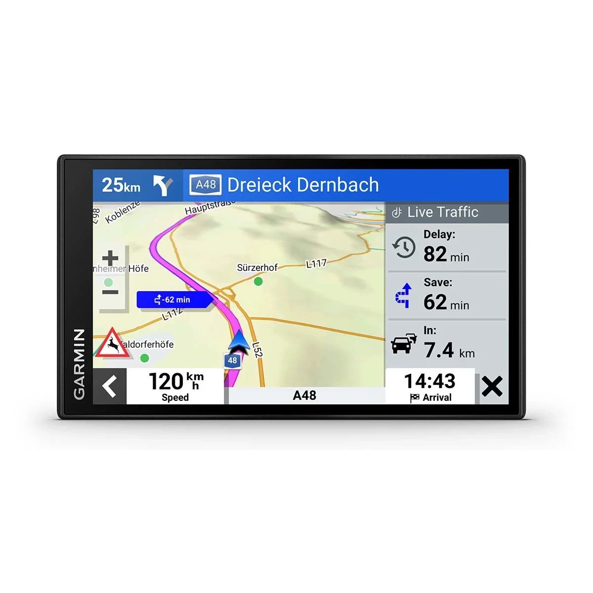 010-02469-10 Garmin 1280 x 720 pixel Garmin DriveSmart 66 Sat Navs