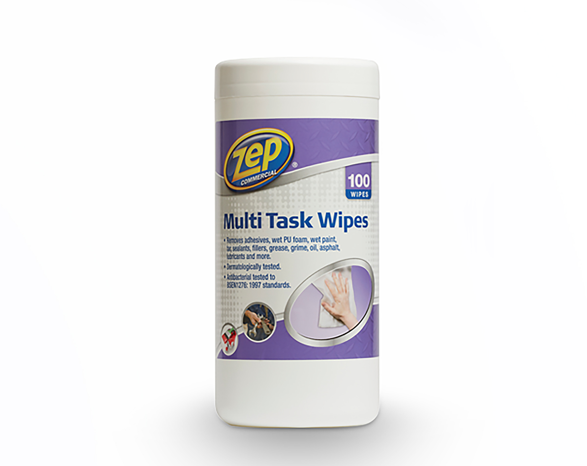 Zep Zep Commercial Wet Anti-Bacterial, Dispenser Box of 100 Per Pack