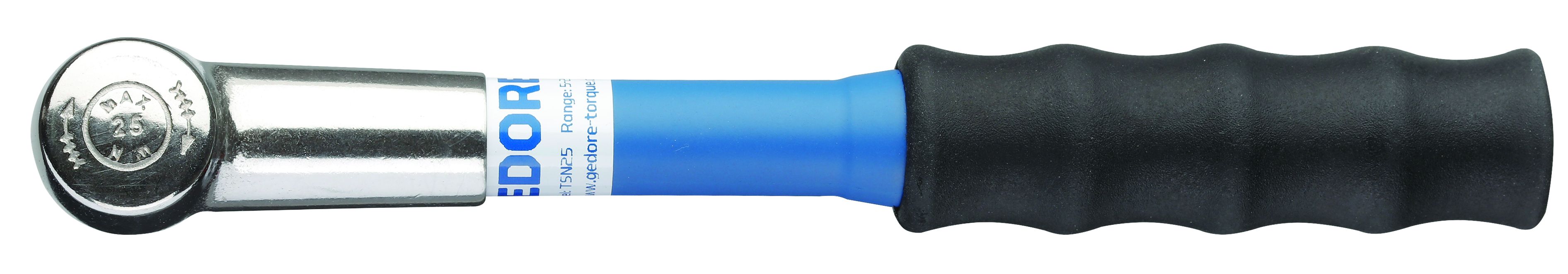 MHH Engineering Slipping Torque Wrench, 3 To 25 Nm, 1/4 in Drive, Square Drive, 216mm Overall, RSCAL